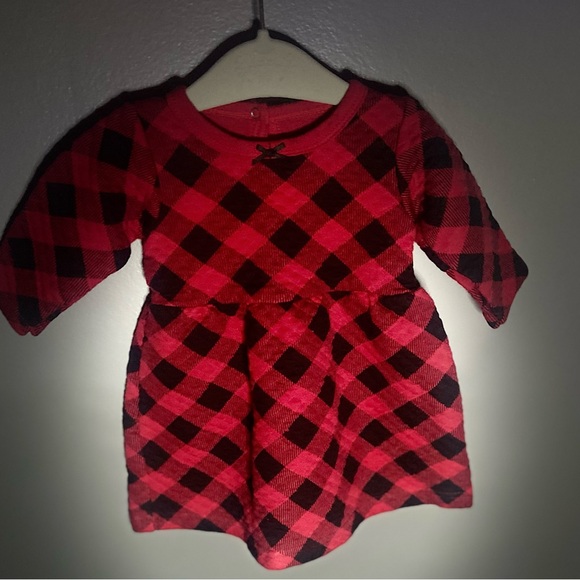 HB brand, quilted Buffalo check dress - Picture 2 of 4